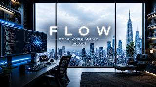 Deep Work Music — Midnight Coding Protocol [4K OLED]