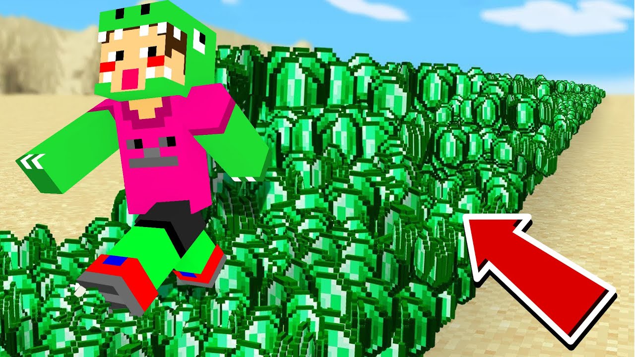 10000000個のエメラルドが手に入るマインクラフト【まいくら・マインクラフト】
