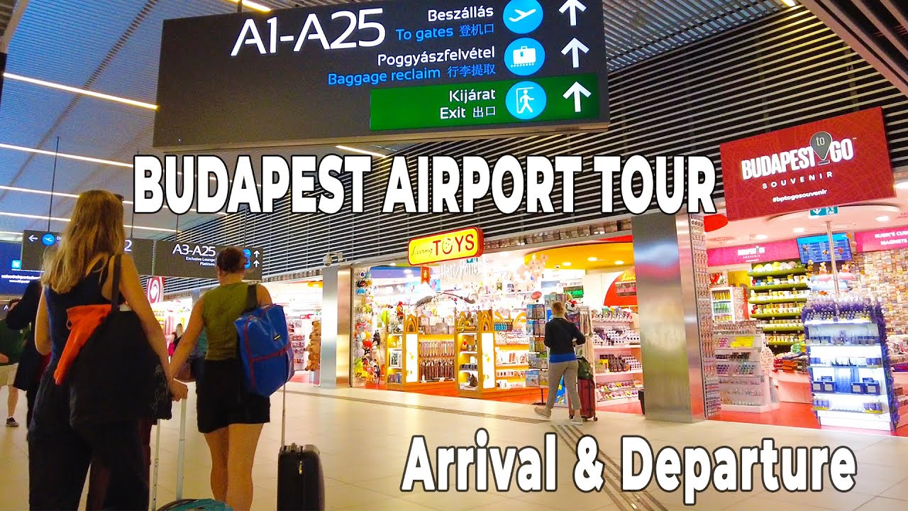 Budapest Airport Walkthrough ✈️ Arrival & Departure Walking Tour (BUD Airport 4K)