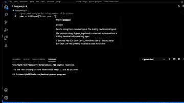 Leap year program by using if and nested if in python
