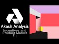 Akash Analysis - Incentives/Product Market Fit