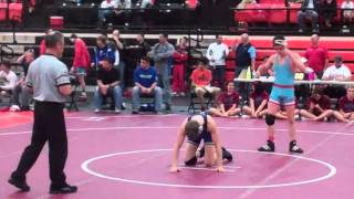 2011 OK Class 5A East Regional Semi-Finals - 130 lb