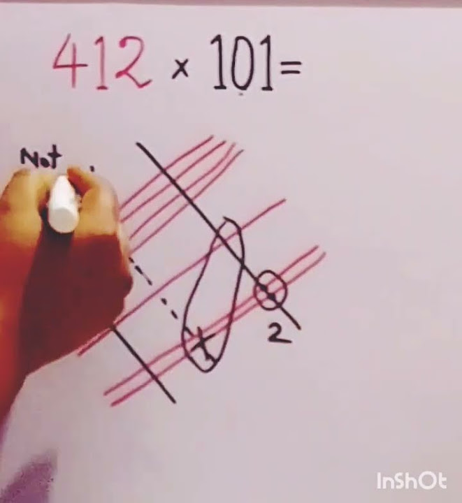 Japanese multiplication method using lines maths trending trend video 