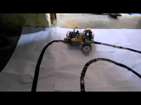 Line following robot using arduino