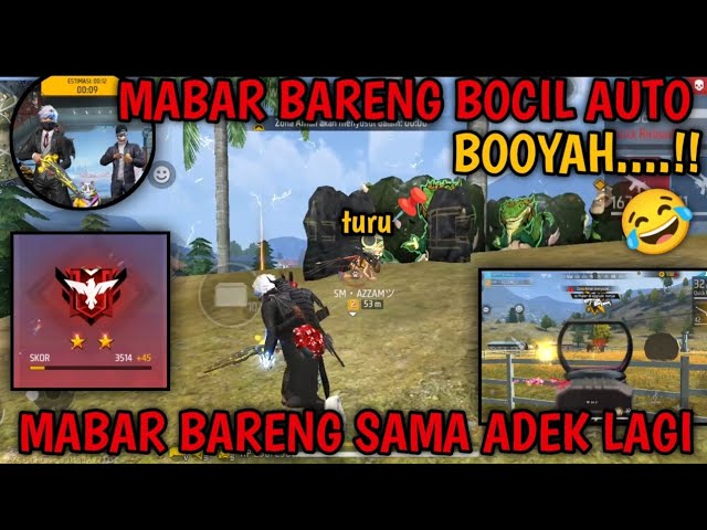 BOCIL KELAS SATU SD PEMBAWA HOKI , BOOYAH DI RANK MAP PURGATORY GARENA FREE FIRE class=