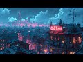 Dive Into 90's Japanese Town 🏙️ Lofi Beats Rain Sounds Sleep Sounds 🔊 1980's Rainy Season Playlist