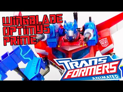 Wingblade Optimus Prime Animated Review in Portuguese