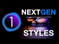 Nextgen styles for capture one  adjust the white balance automatically and apply ai color gradings