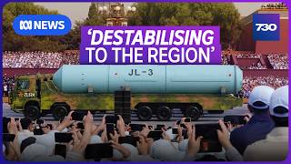 China test-fires a missile in the Pacific hours after Australia signs its new defence pact | 7.30
China test-fires a missile in the Pacific hours after Australia signs its new defence pact | 7.30 China test-fires a missile in the Pacific hours after Australia signs its new defence pact | 7.30