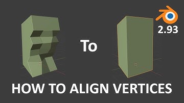 How to align zig zag vertices or lines to straight in Blender 2.93
