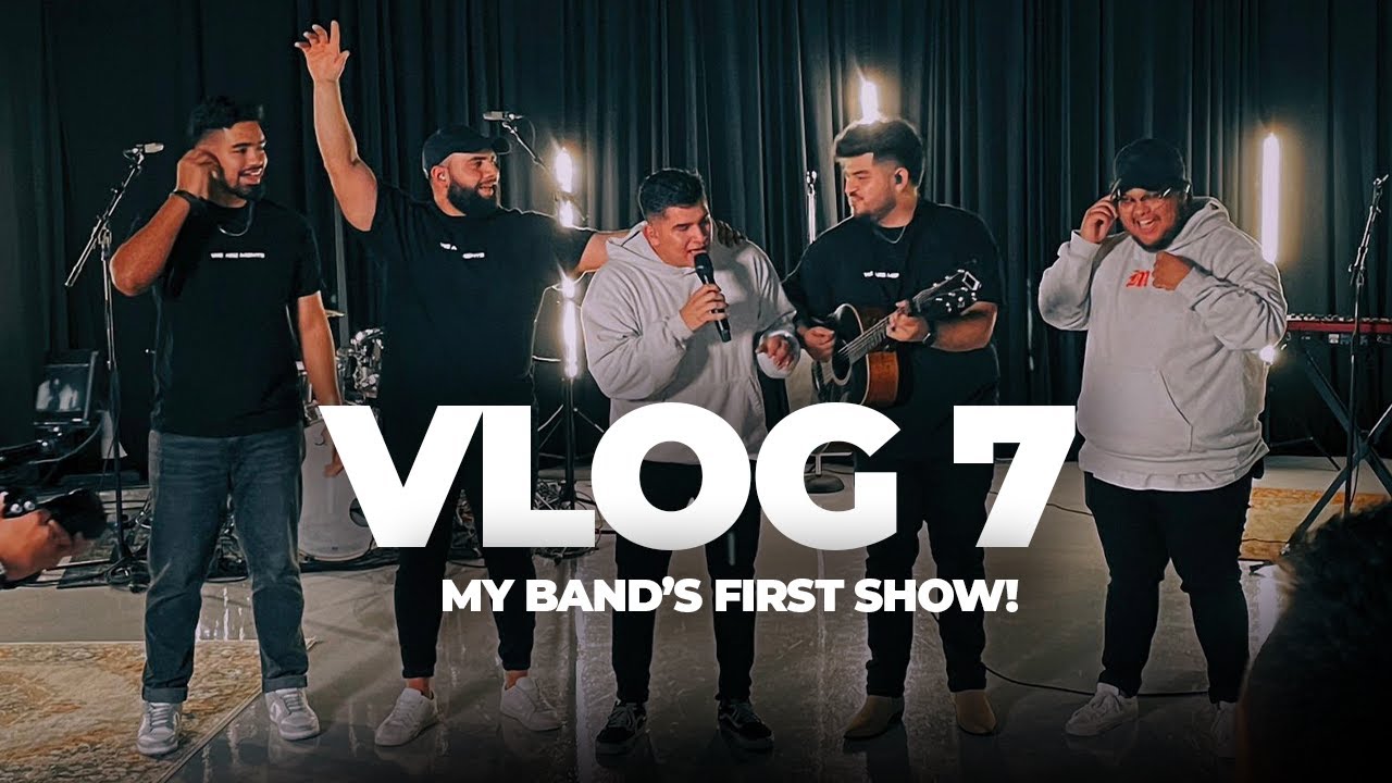 Vlog 7 | My Band's First Show! | Daniel Botello Drums - YouTube