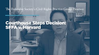 Courthouse Steps Decision: SFFA v. Harvard