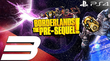Borderlands The Pre-Sequel PS4 - 60fps Walkthrough Part 3 - Marooned & Deadlift Boss