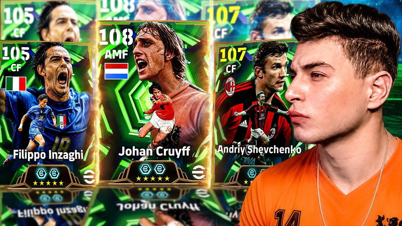 ملوك الوعي الهجومي 🤯👑 كرويف وإنزاجي مع الشاب شيفا = صياح خاص 😭🔥 |eFootball 2026