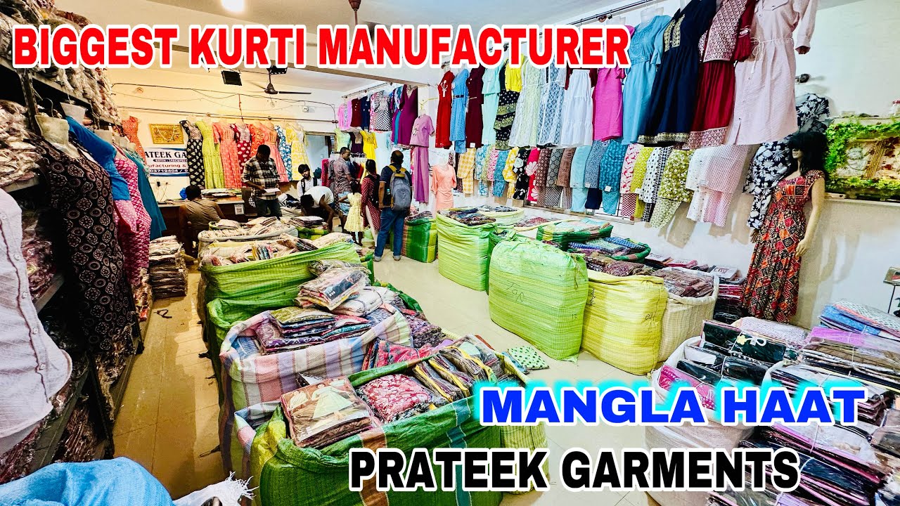 Biggest kurti Manufacturer in Kolkata || Prateek Garments