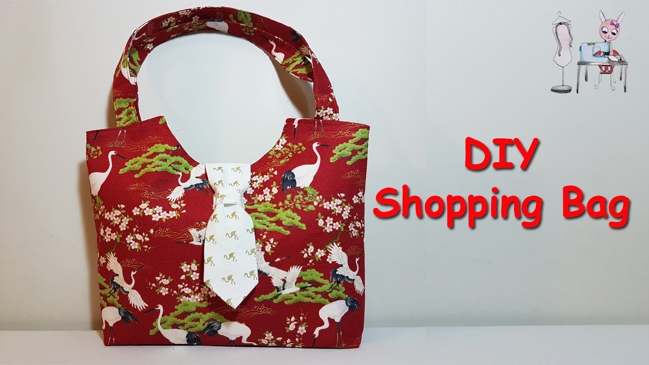 TOTE BAG | DIY BAG | SHOPPING BAG | BAG SEWING TUTORIAL |COUDRE UN SAC | BOLSA - YouTube