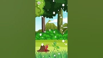 The Busy Ant and the Lazy Grasshopper - Children