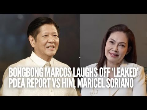 Bongbong Marcos Laughs Off Leaked Pdea Report Vs Him, Maricel Soriano