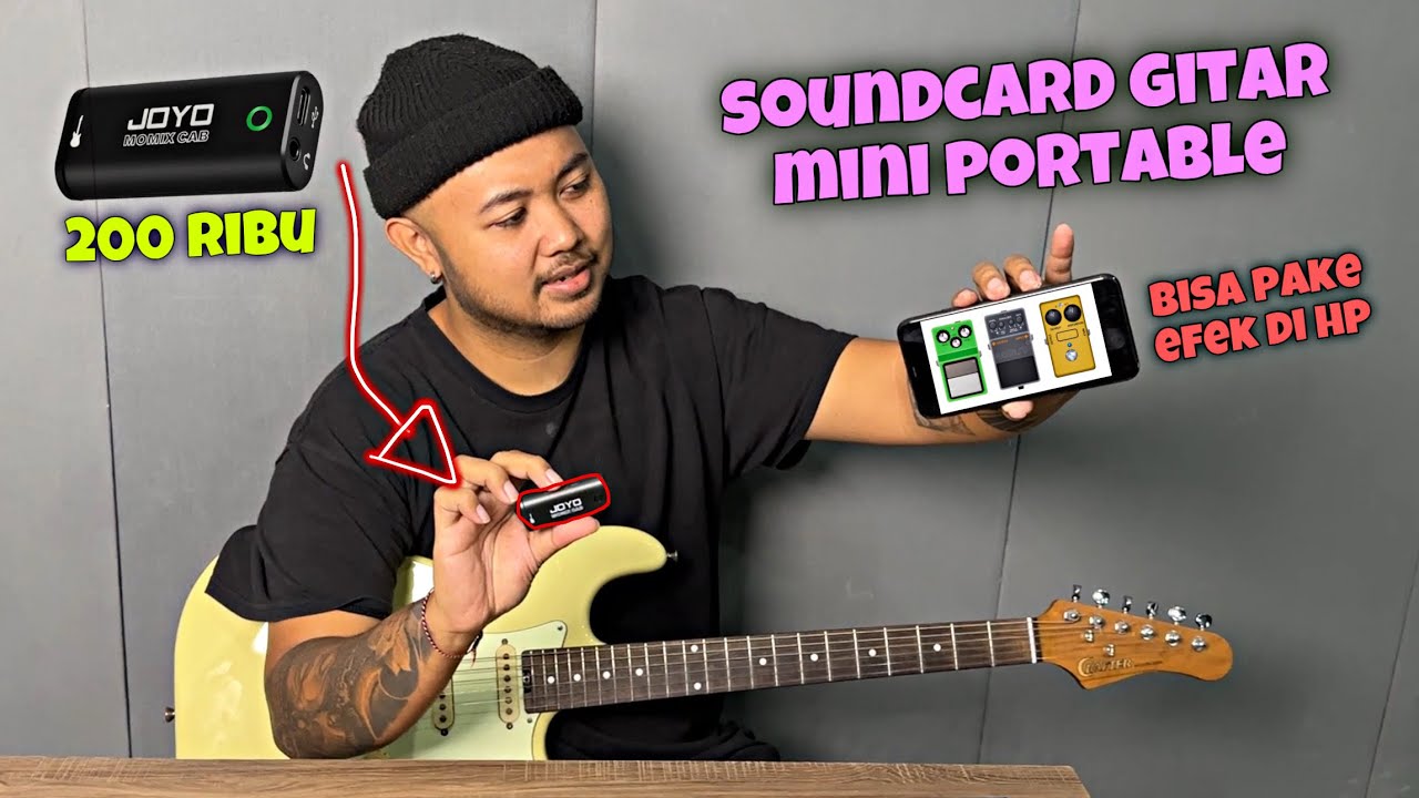 Cara Pake Efek Gitar Listrik Di Handphone Android Atau IOS
