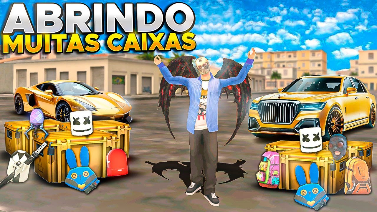 ABRIR CAIXAS LENDÁRIAS NO NOVO SERVIDOR DO RIO RISE