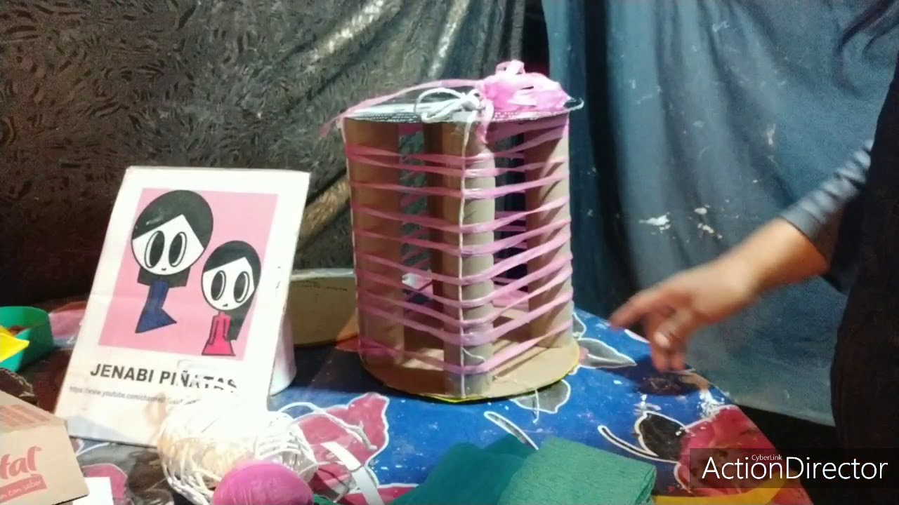 Piñata de jalar