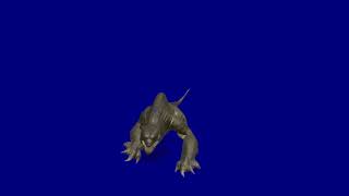 Bluescreen Predator Four Legged