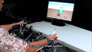 Robot Mediated Bimanual Manipulation