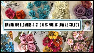 HANDMADE FLOWERS STICKERS FOR AS LOW AS $0.80 A PACK... THAT'S JUST CRAZY TALK! screenshot 3