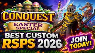 THE BIGGEST CUSTOM RSPS OF 2026?! 800+ PLAYERS ONLINE EVERY DAY ON CONQUEST RSPS!