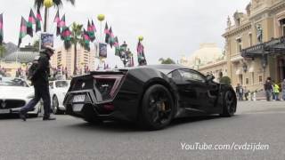 3,4 млн$ модель lykan hypersport-автомобиль на дороге! Звук!