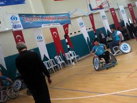 cemal güvercin 1 sultangazi belediyesine ilk gösteri maçımız tekerlekli sandalye basketbol maçı