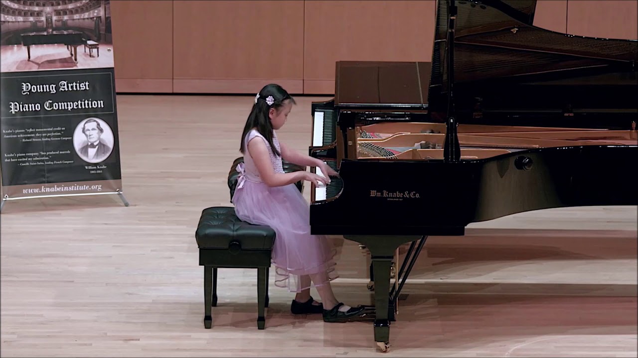 2018 Knabe Young Artist Piano Competition Division 1: Caroline Su