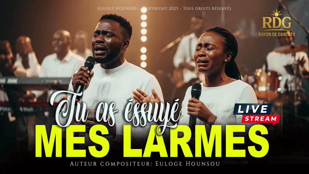TU AS ESSUYÉ MES LARMES  | Louange & Adoration Intense — Guérison du Cœur | Worship Afro