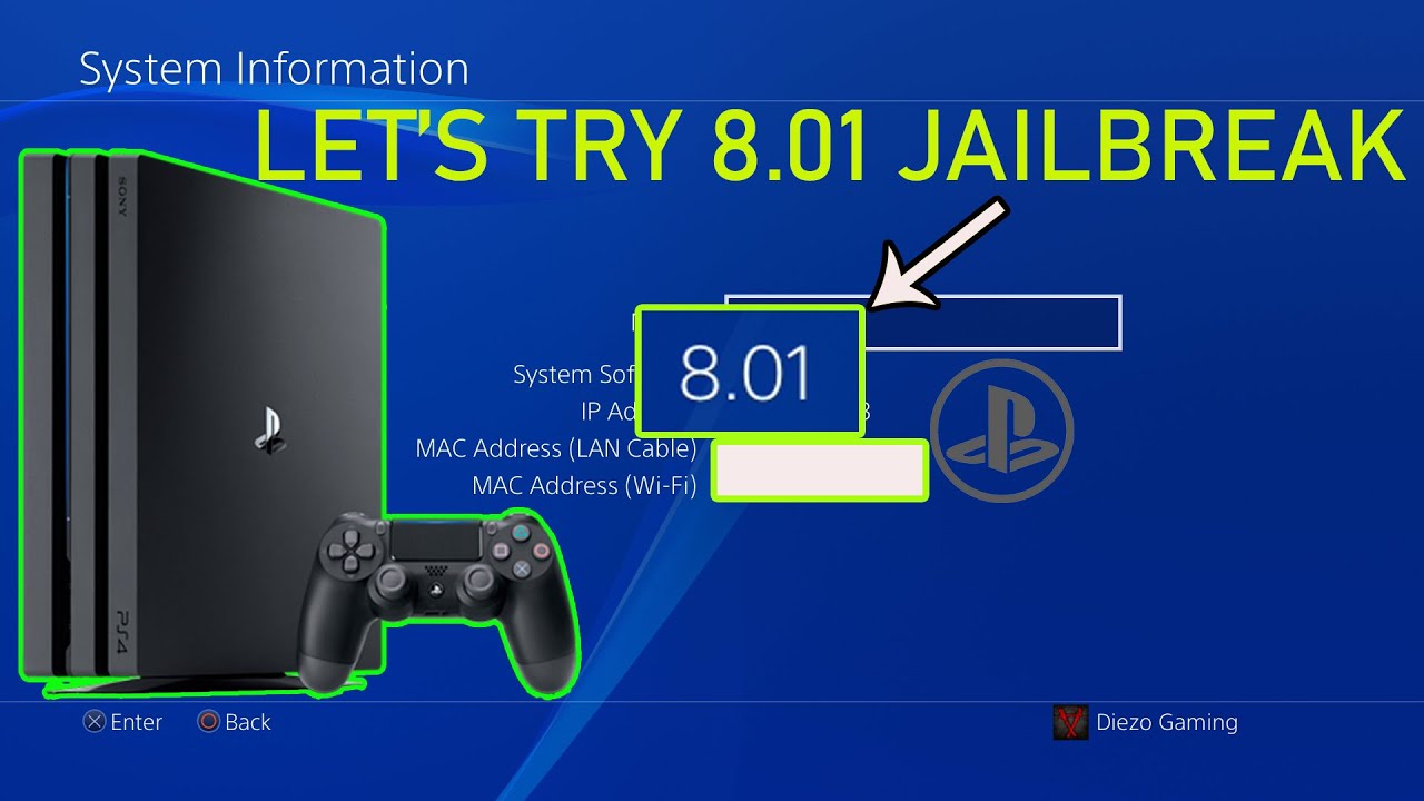 Enhance mammalian Condense PS4 Jailbreak 8.01 - Let's Figure it out - YouTube