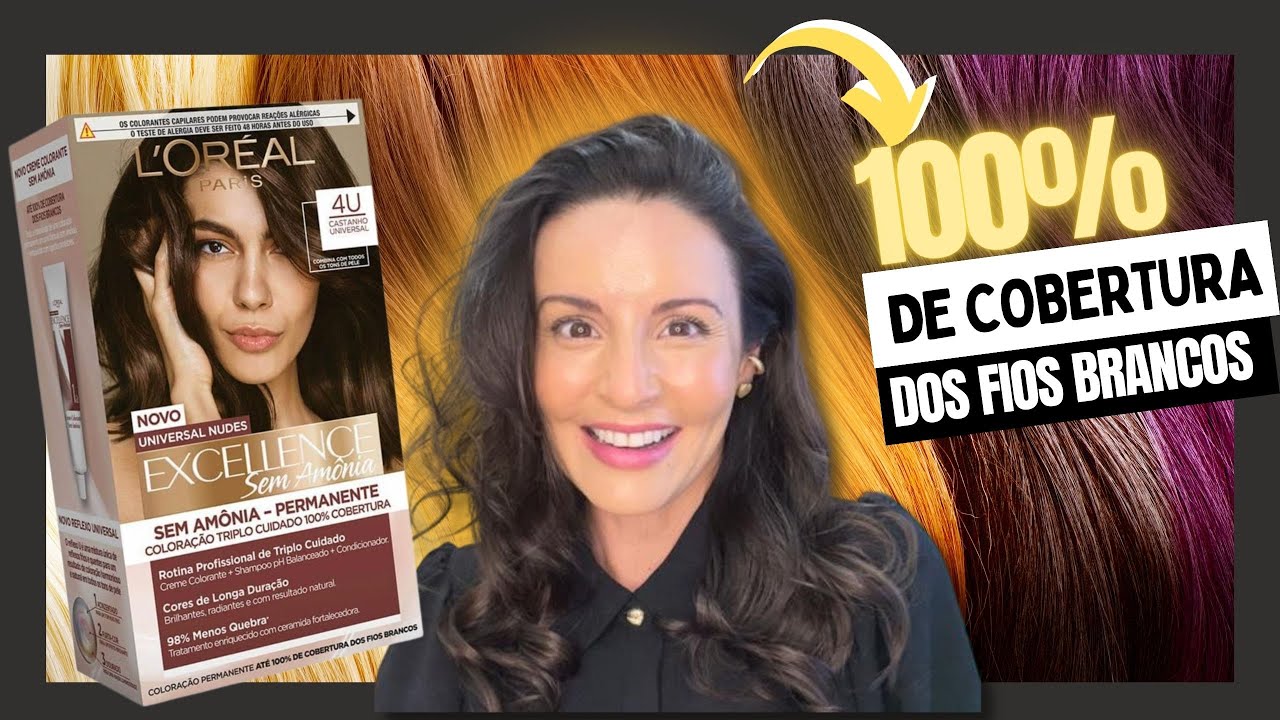 3 Passos para cobertura perfeita de fios brancos com Excellence Sem Amônia de L’Oréal Paris