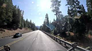 A Drive - US 97 from Wenatchee to Ellensburg, WA (time warped)