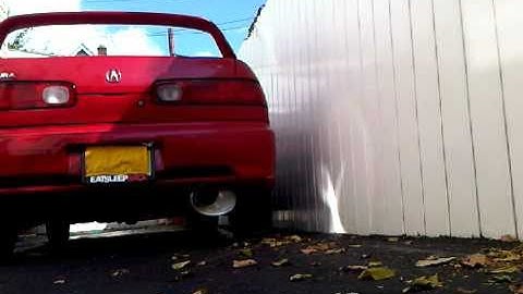 Integra w/ Apexi WS2 Cat-back exhaust system