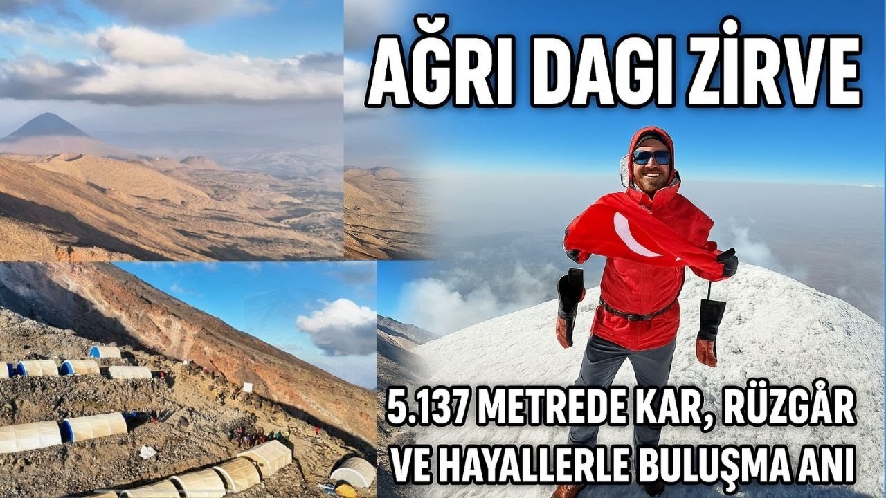 Ağrı Dağı Zirve Yolculuğu 2025 | Dağcılık Rehberi, Malzemeler ve Nuh’un Gemisi (Ararat)
