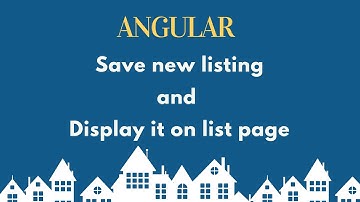 Save new property and display on list page