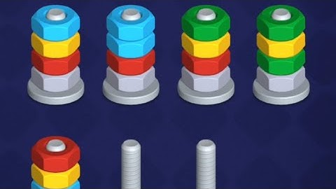 Nut Sort Puzzle Levels 21 22 23 24 25 26 27 28 29 30 31 Gameplay