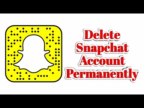 delete snapchat account permanently
