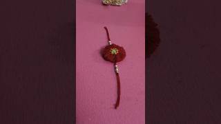 EASY HOMEMADE RAKHI | Rakhi Designs | राखी डिजाइन | রাখি| #viral #ytshorts #trending #shorts #rakhi