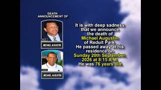 Michael Augustin ~ Short Obituary