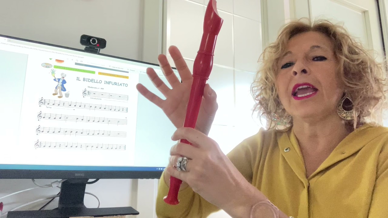 Flauto - Il bidello infuriato da "Crescere con il flauto 1" - Progetti sonori - Spaccazocchi/Perini