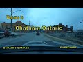 Driving tour of chatham ontario canada