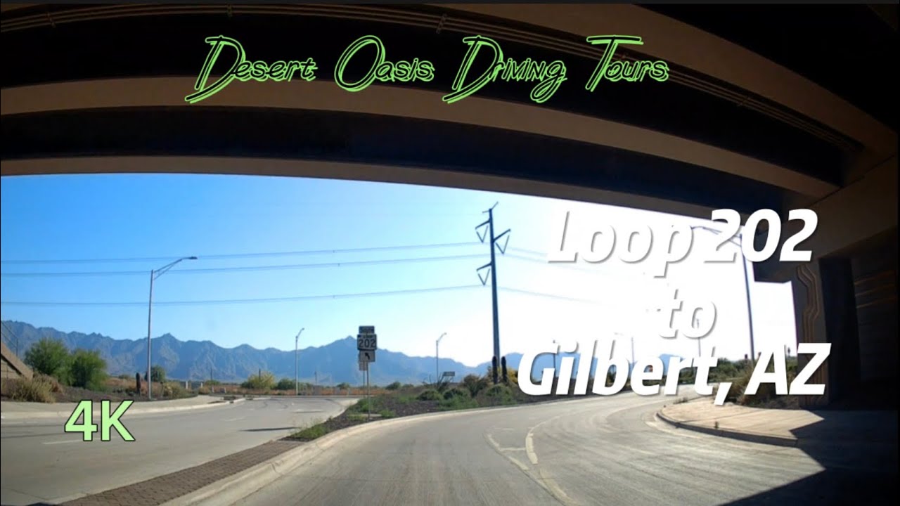 4K Roadscapes: Driving Tour | Gilbert, AZ