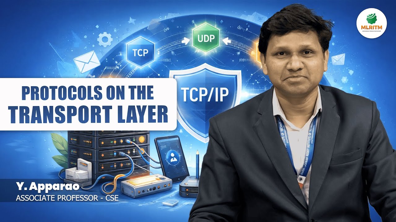 PROTOCOLS ON THE TRANSPORT LAYER | BY MR. Y. APPARAO || MLRITM - YouTube