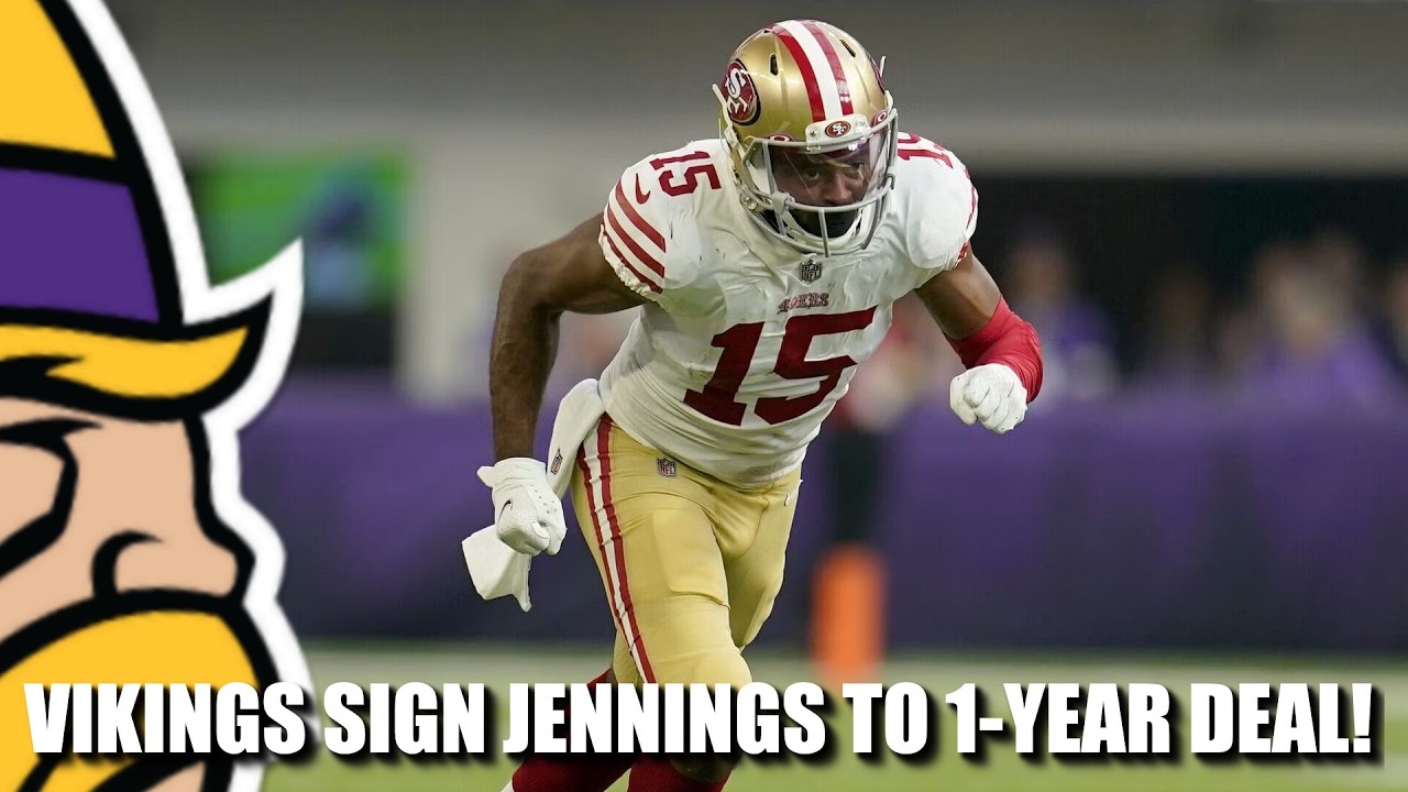 BREAKING: Vikings Sign WR Jauan Jennings to a 1-Year, M Deal!