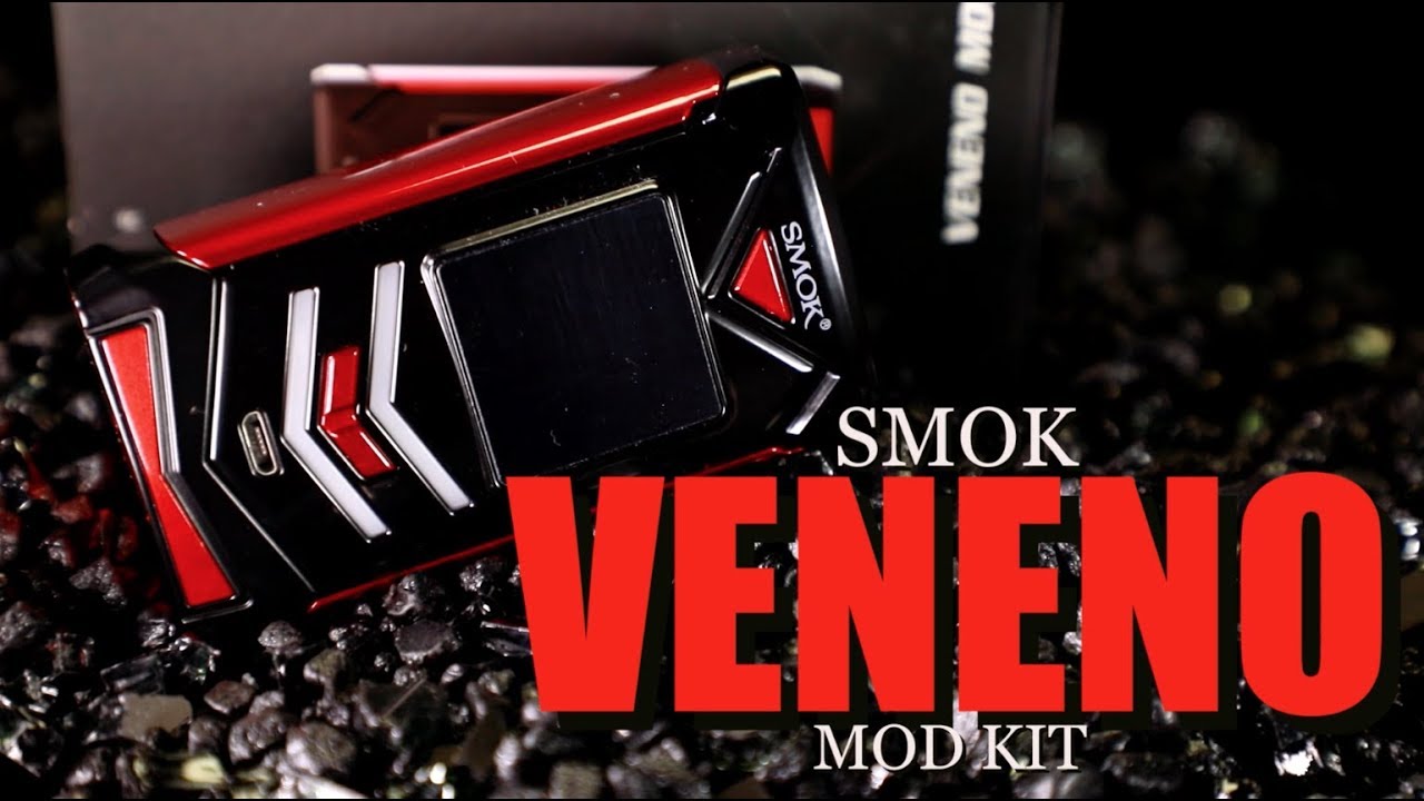 SMOK VENENO 225Watt TC Box Mod (Vape Mod Review)