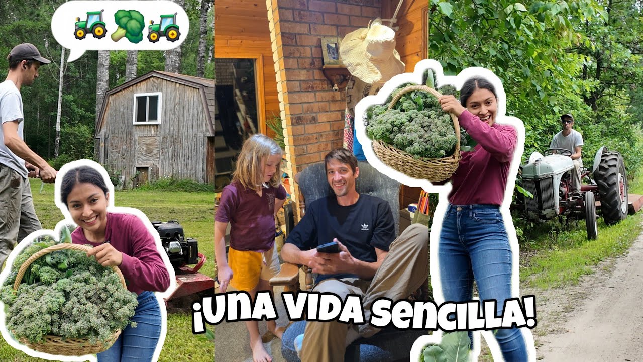 ASI ES NUESTRA VIDA EN USA🚜🥦 | vivimos en el campo 🤭🥦🚜🍒